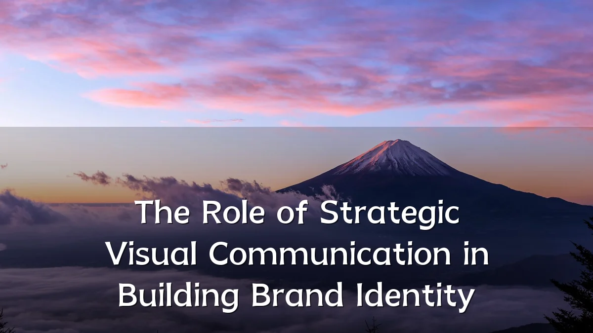 The Role of Strategic Visual Communication in Building Brand Identity