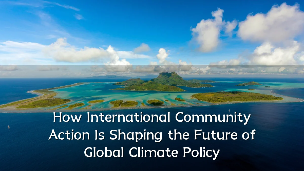 How International Community Action Is Shaping the Future of Global Climate Policy