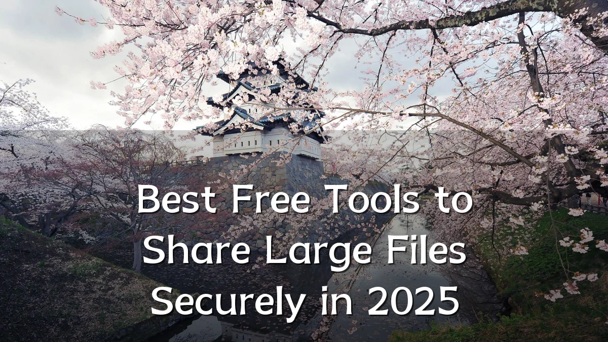Best Free Tools to Share Large Files Securely in 2025