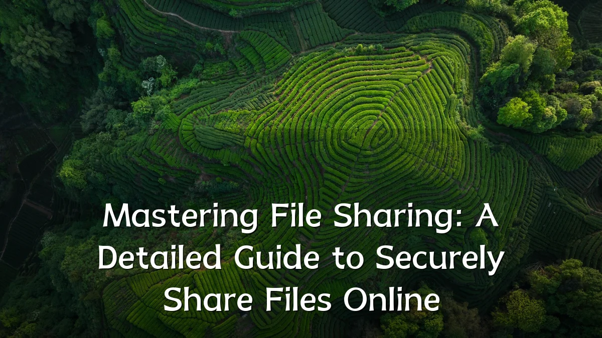 Mastering File Sharing: A Detailed Guide to Securely Share Files Online