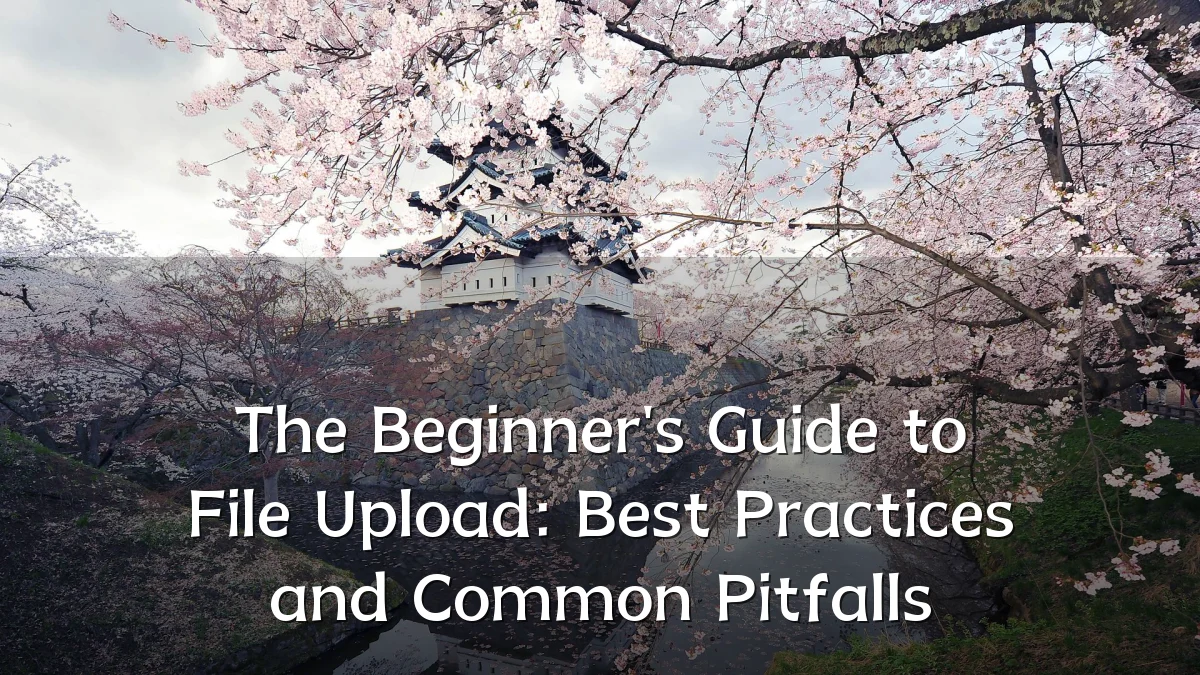 The Beginner's Guide to File Upload: Best Practices and Common Pitfalls