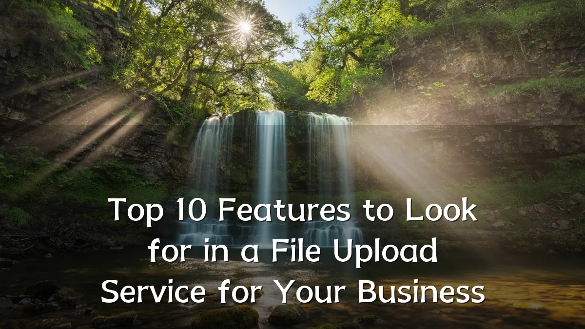 Top 10 Features to Look for in a File Upload Service for Your Business