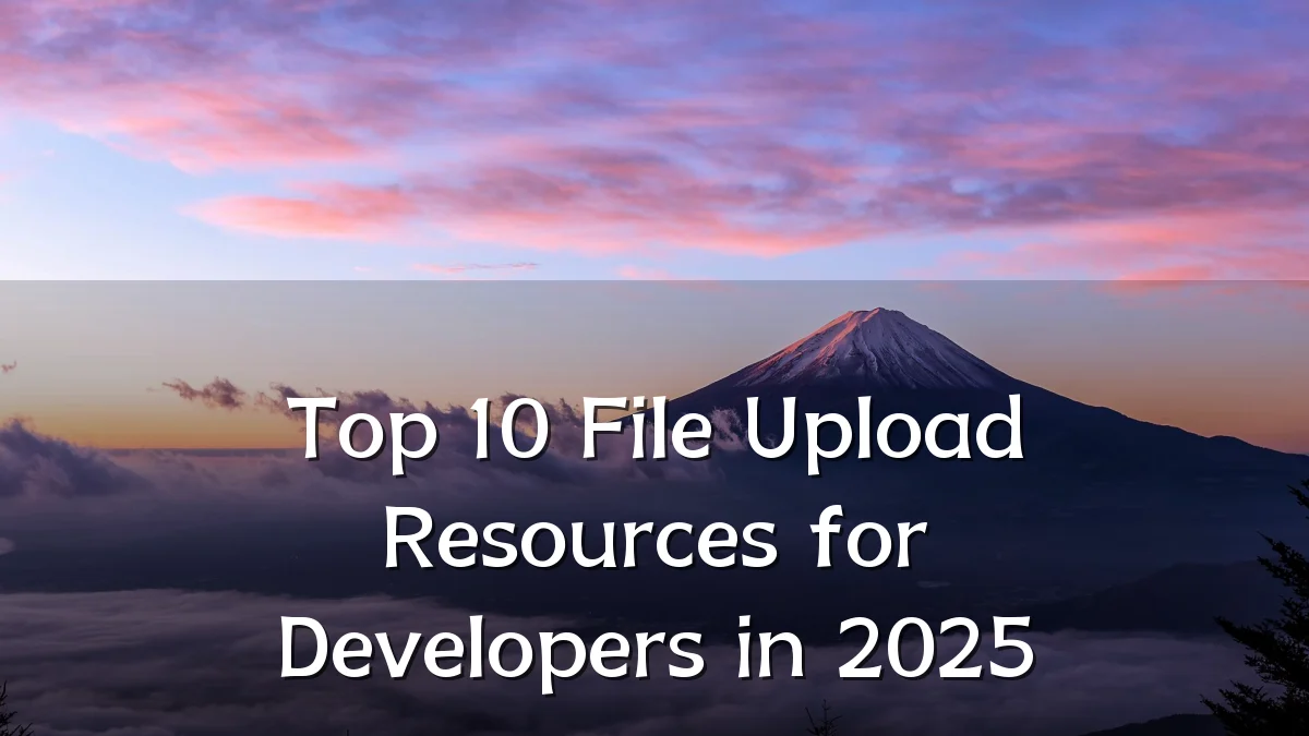 Top 10 File Upload Resources for Developers in 2025