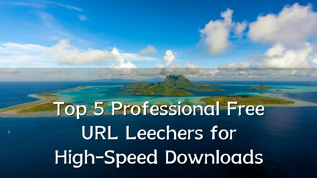 Top 5 Professional Free URL Leechers for High-Speed Downloads