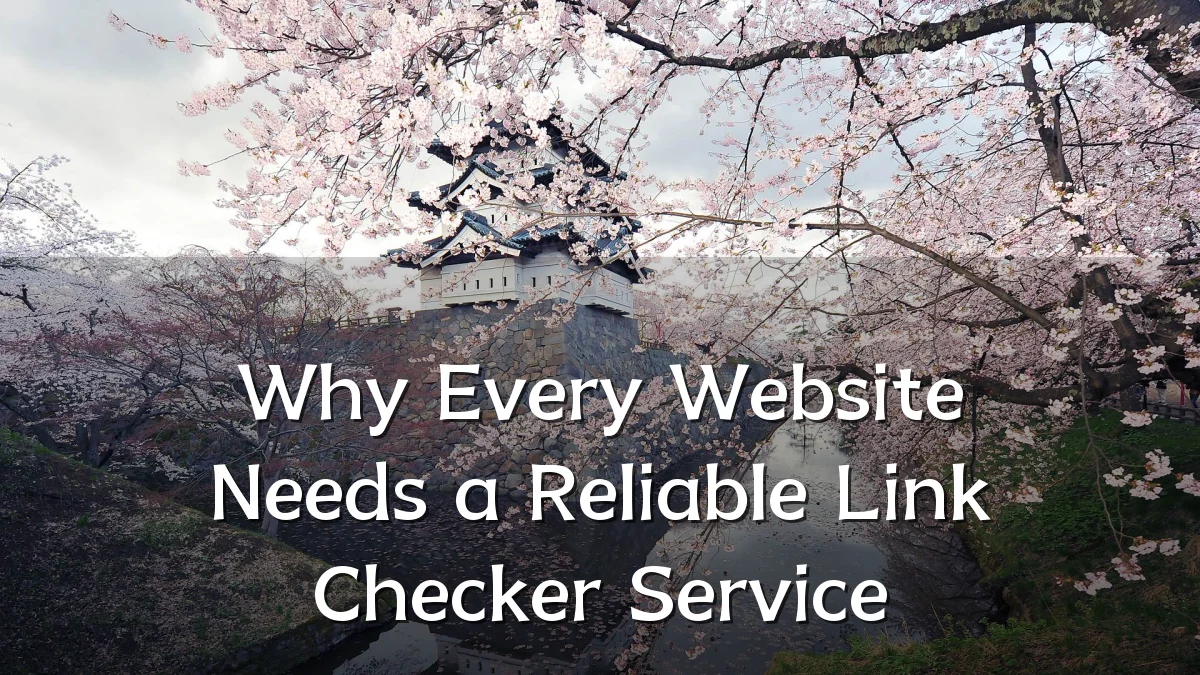Why Every Website Needs a Reliable Link Checker Service