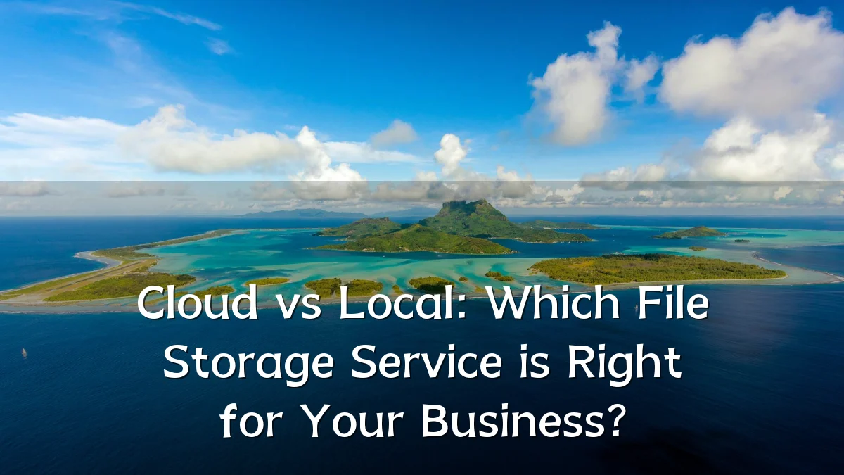 Cloud vs Local: Which File Storage Service is Right for Your Business?