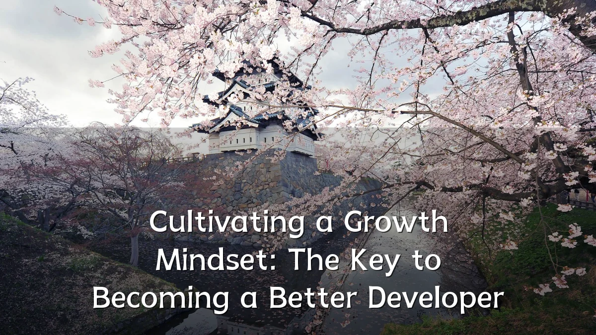 Cultivating a Growth Mindset: The Key to Becoming a Better Developer