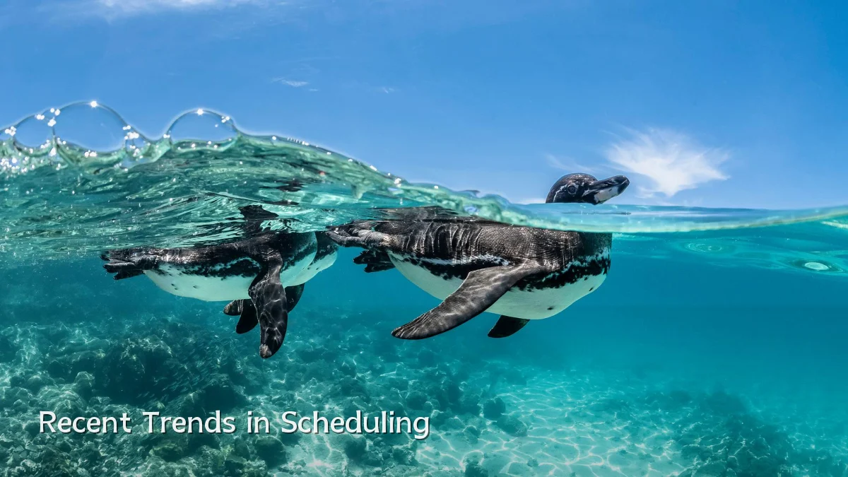 Recent Trends in Scheduling