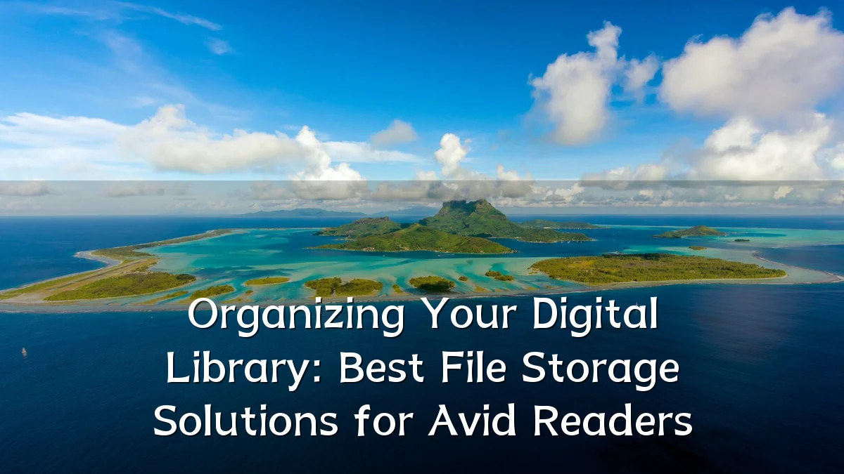 Organizing Your Digital Library: Best File Storage Solutions for Avid Readers