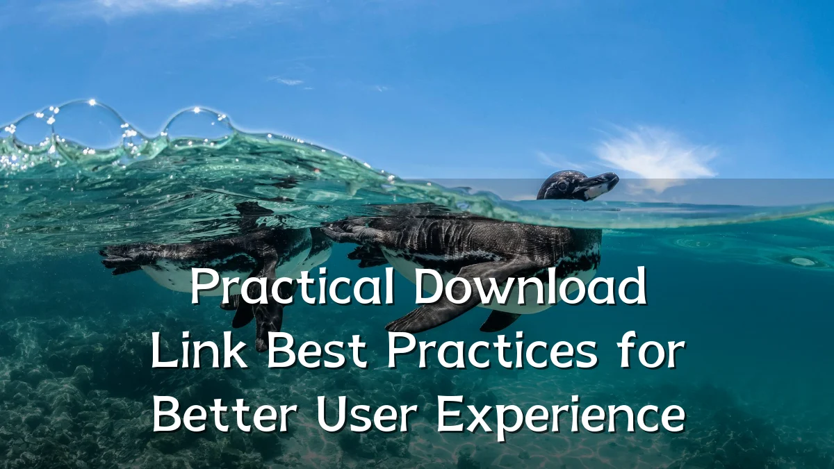 Practical Download Link Best Practices for Better User Experience