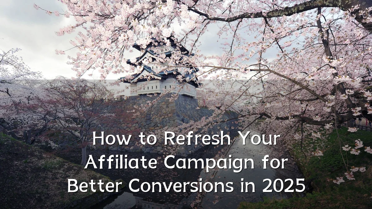 How to Refresh Your Affiliate Campaign for Better Conversions in 2025