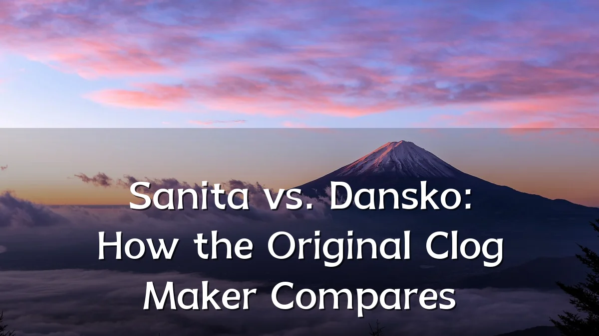 Sanita vs. Dansko: How the Original Clog Maker Compares